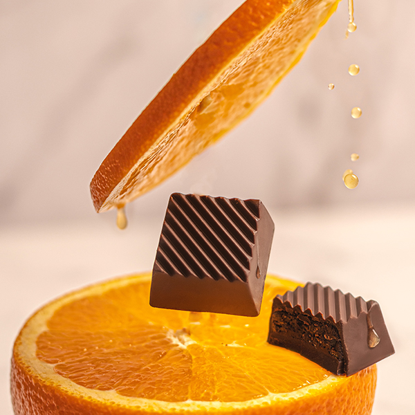 Dark Chocolate Crispy Orange Cream