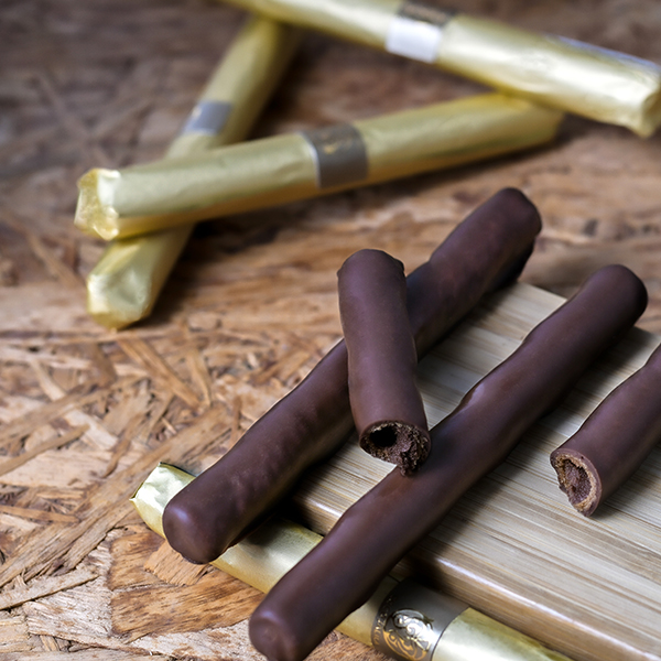 Milk Chocolate Covered Wafer Cigar