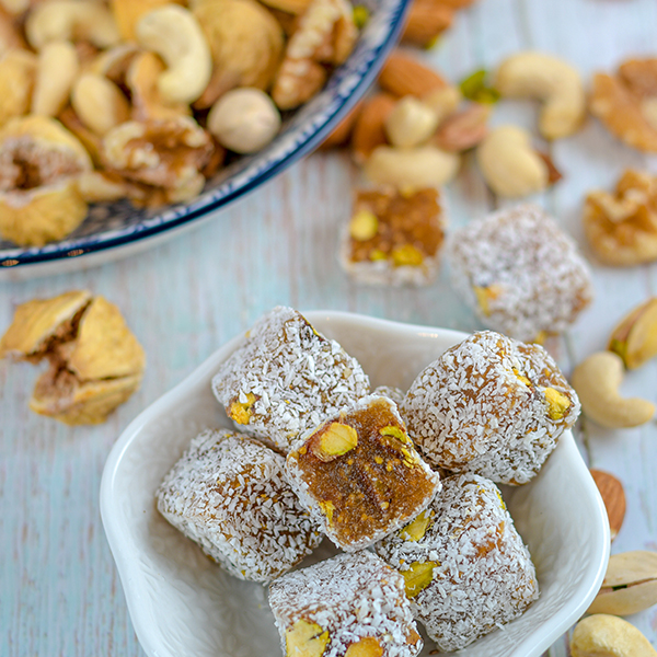 Fig & Walnut Turkish Delight