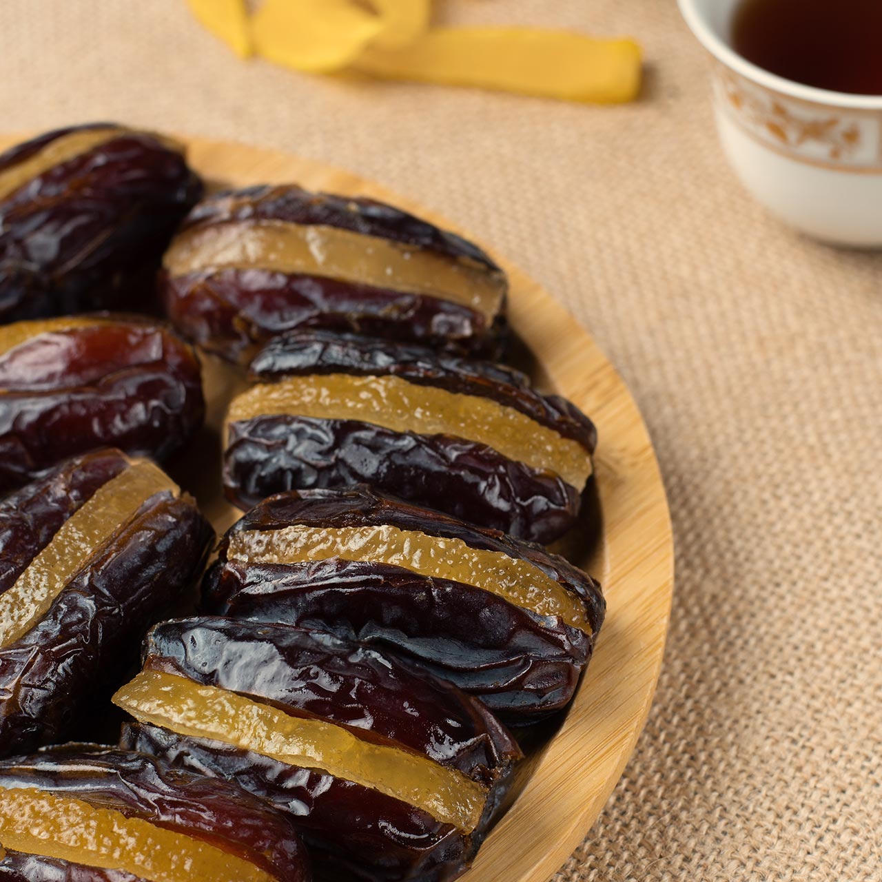 Premium Medjool Dates with Lemon Peel