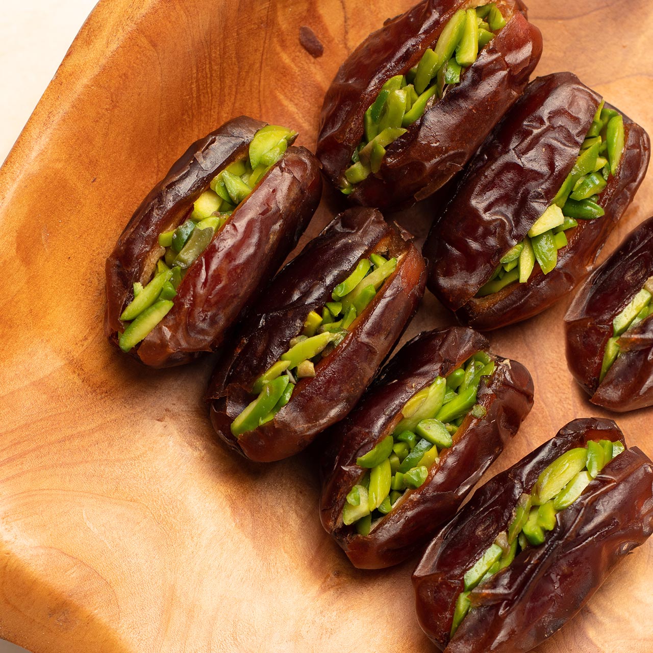 Premium Khodri Dates with Pistachio Slivers