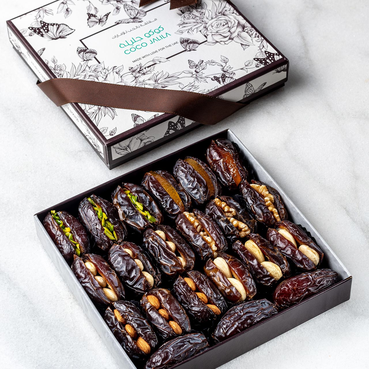 Coco Bloom Box with Assorted Medjool Dates