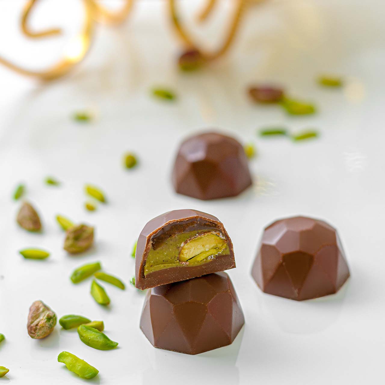 Milk Chocolate Salted Pistachio Caramel