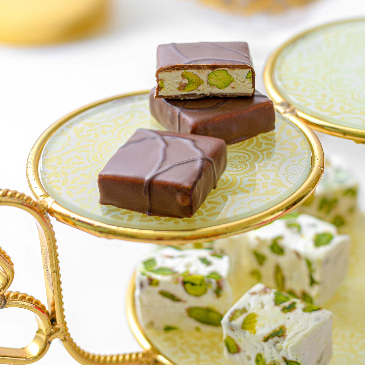 Milk Chocolate Pistachio Nougat