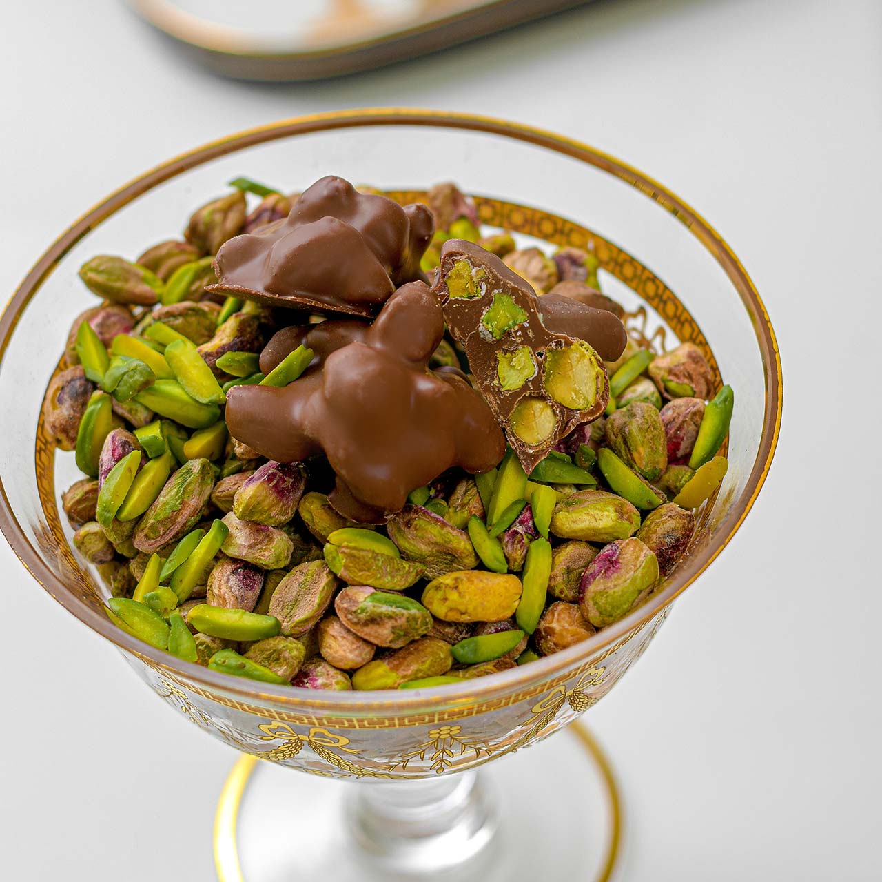 Milk Chocolate Roche Pistachio