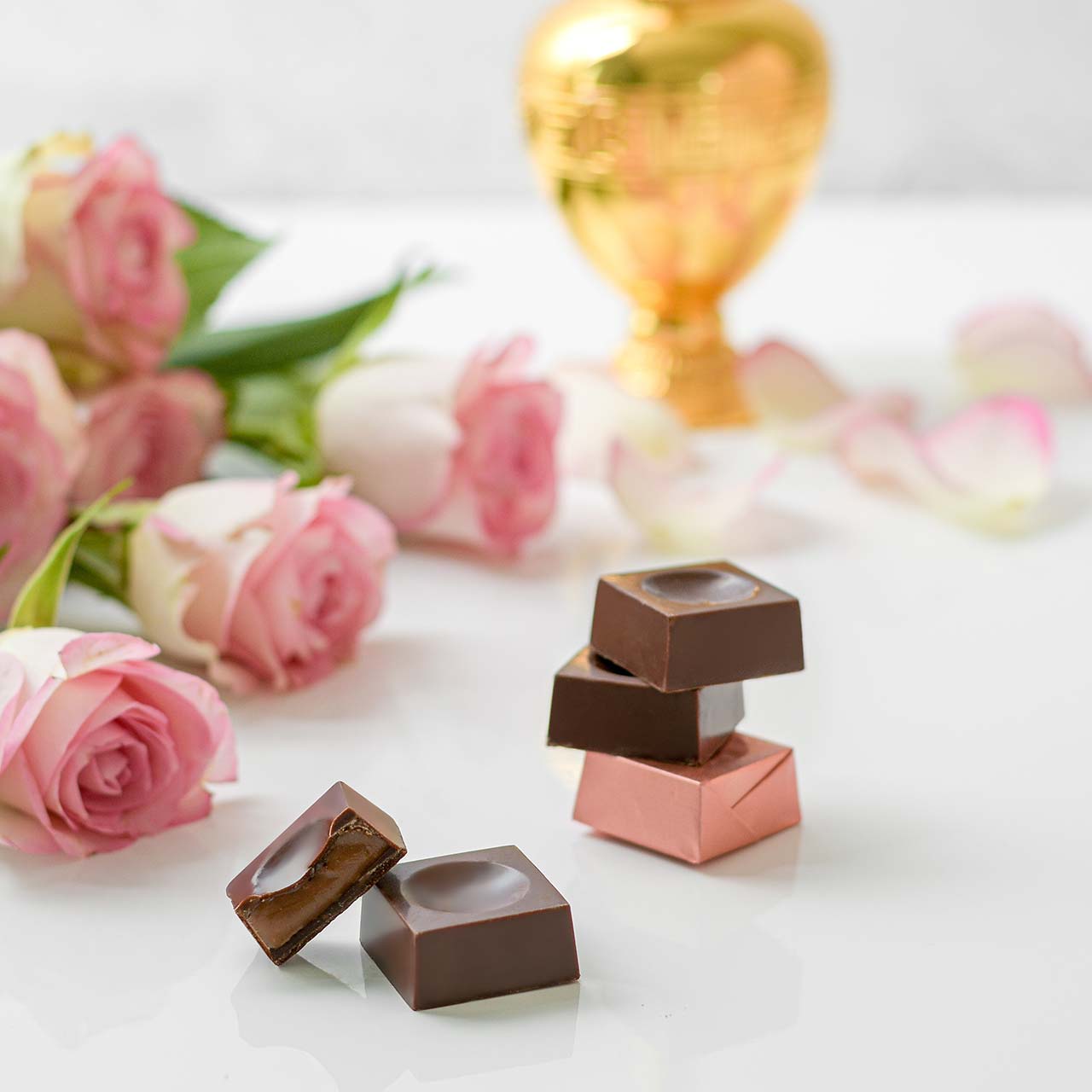 Milk Chocolate Rose Caramel