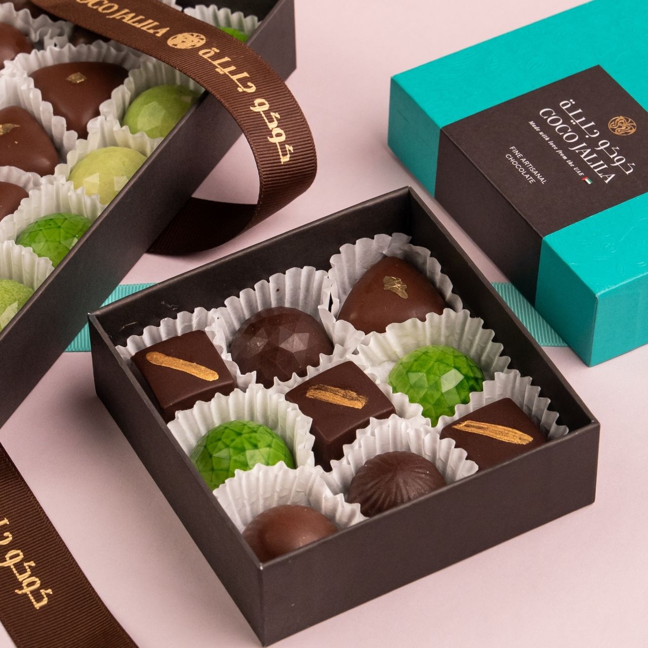 Summer Flavours 9-Piece Luxury Artisan Chocolates