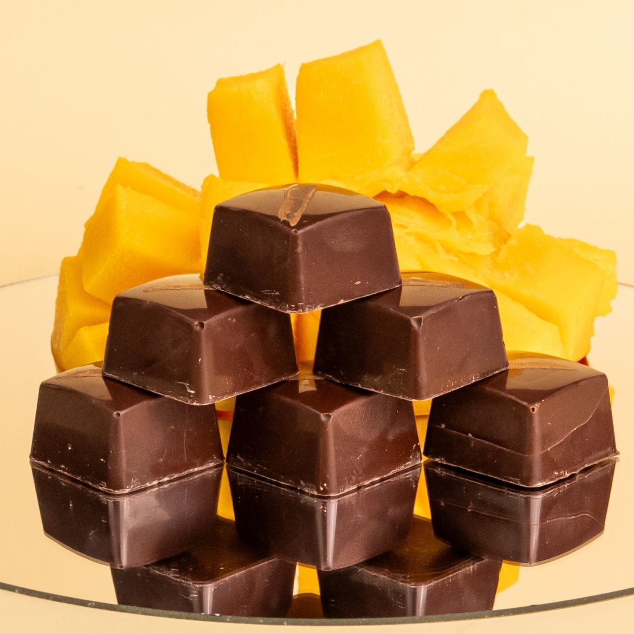 Dark Chocolate Caramel Mango Passionfruit