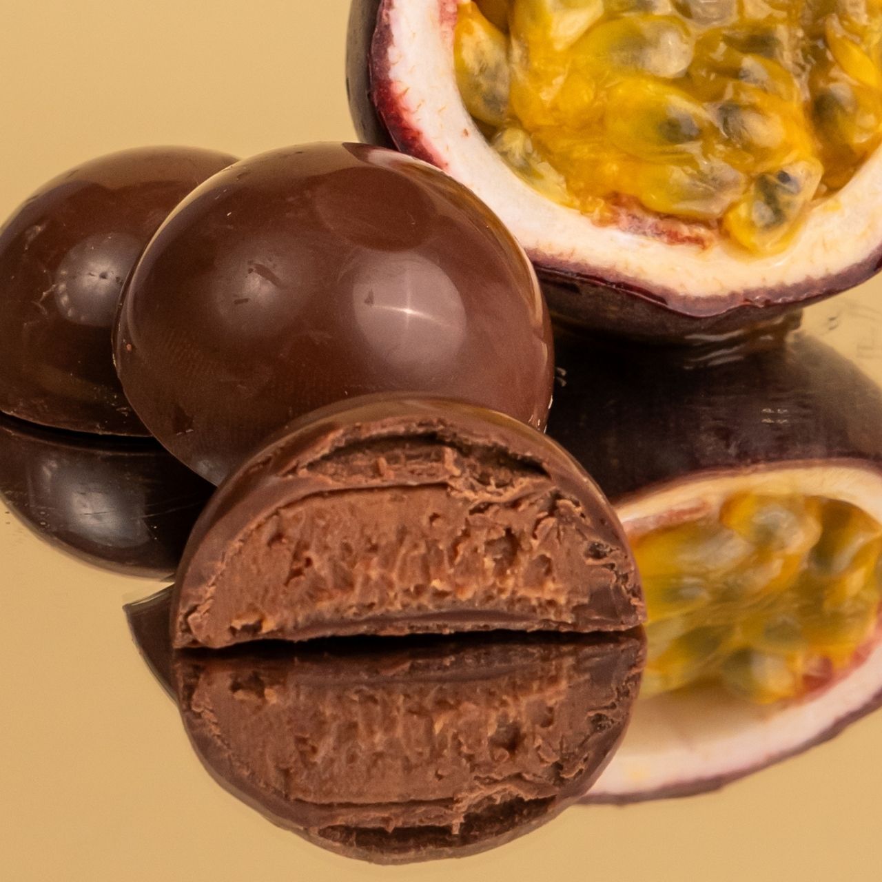 Milk Chocolate Passionfruit Ganache