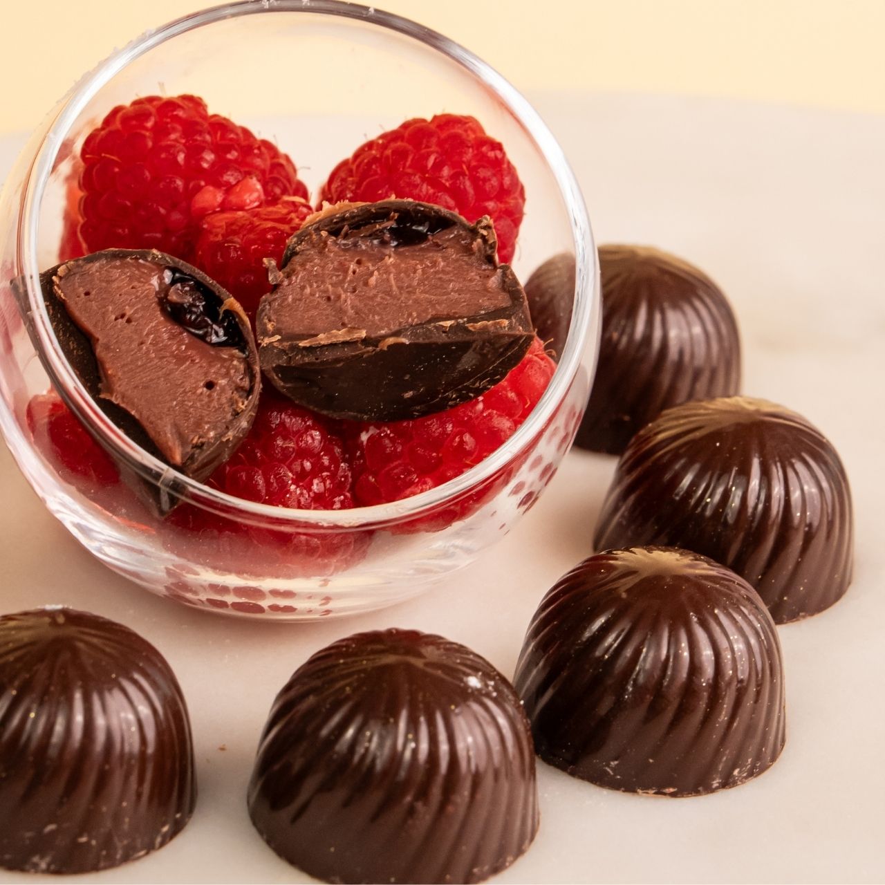 Dark Chocolate Raspberry Rose