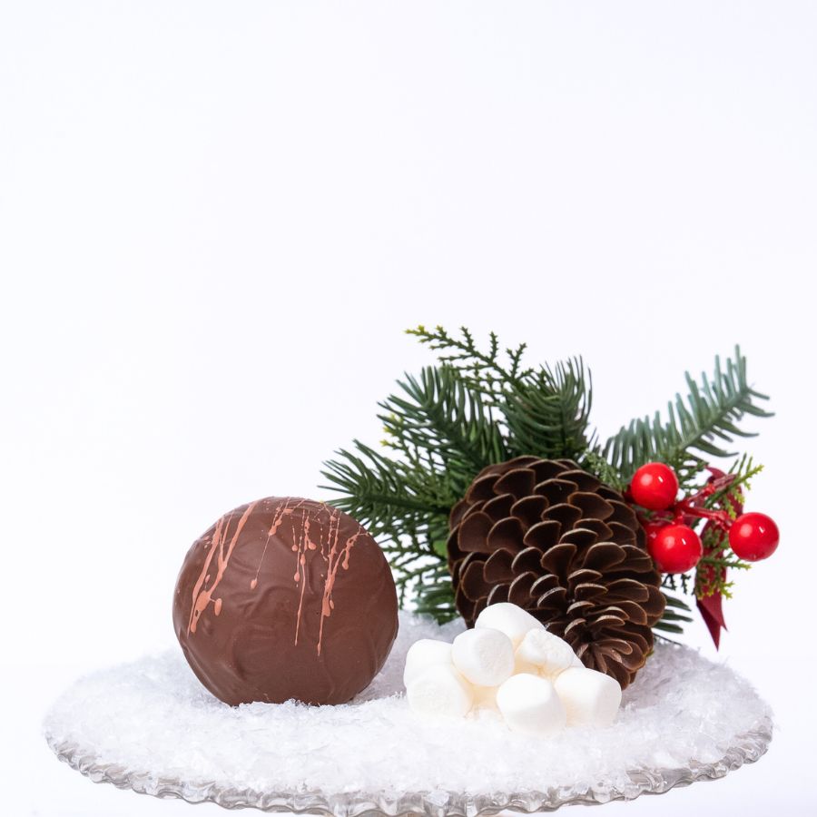 4-Piece Festive Hot Chocolate Balls