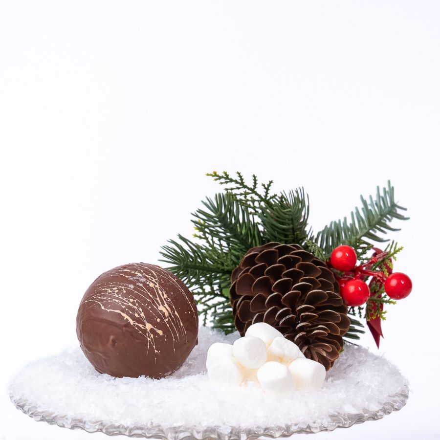 4-Piece Festive Hot Chocolate Balls