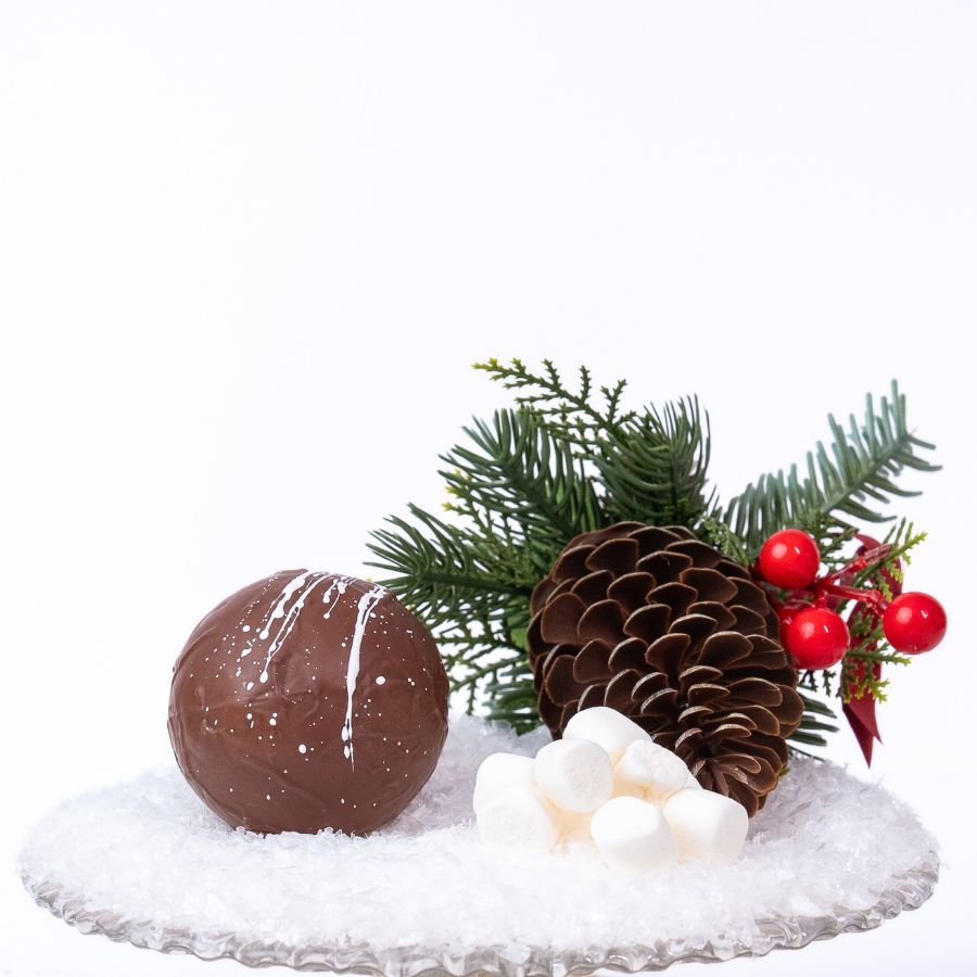 4-Piece Festive Hot Chocolate Balls