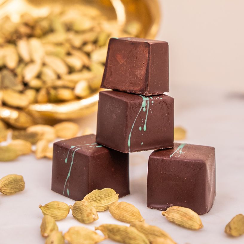 Milk Chocolate Pistachio Praline